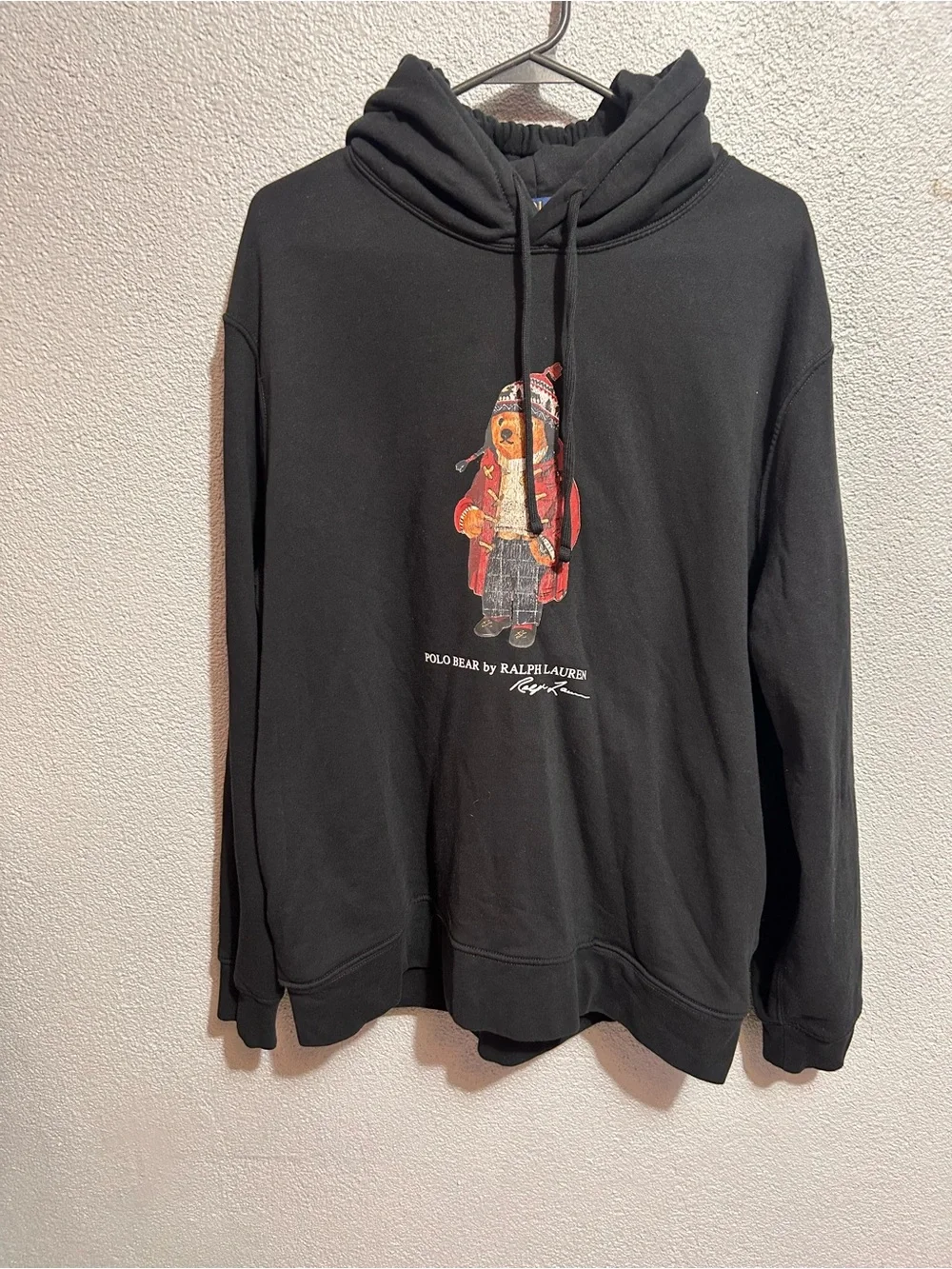 Polo ralph  Lauren polo bear hoodie size xl